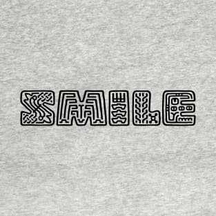 One word design ( smile ) T-Shirt